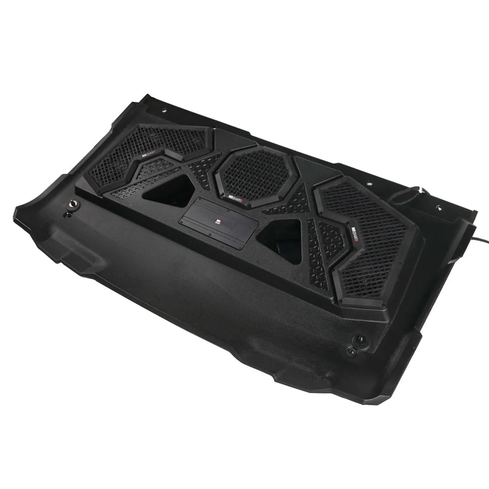 Mbqrg2-s6r 500 Watt 6 Speaker Polaris Ranger Audio Roof