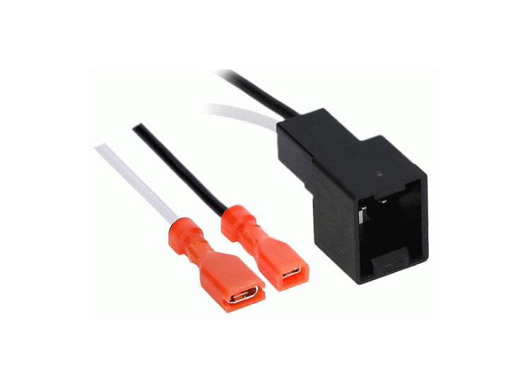 Metra 72-7401 speaker wire plug pair for select Nissan Infiniti Chevrolet and Suzuki vehicles