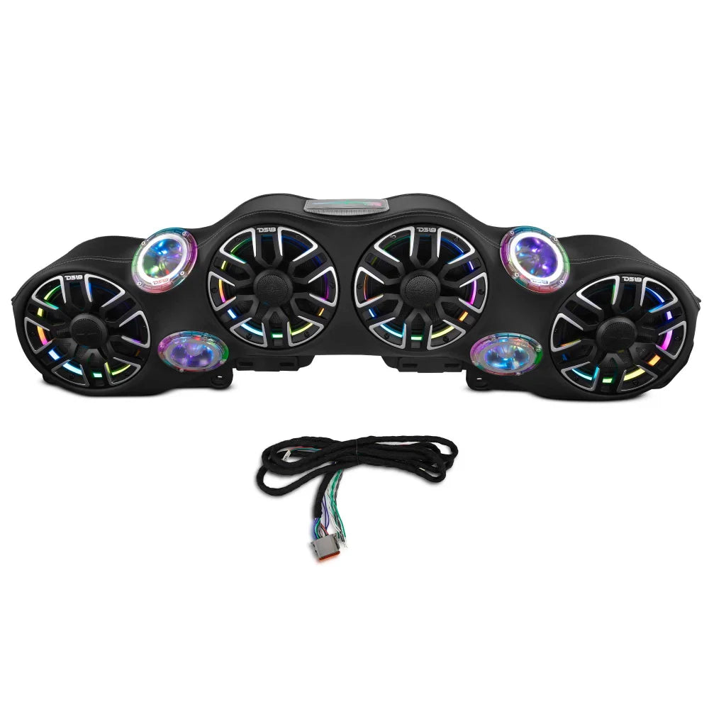 Nvy Jeep Jl/jlu/jt Loaded Sound Bar - 4x 8” Nvy-m8 Speakers