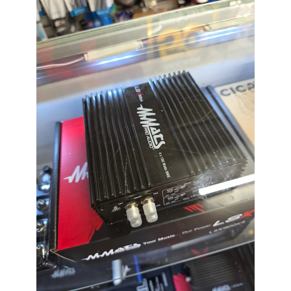 (open Box) Mmats Lsx 900.4 4 Channel Compact Motorcycle