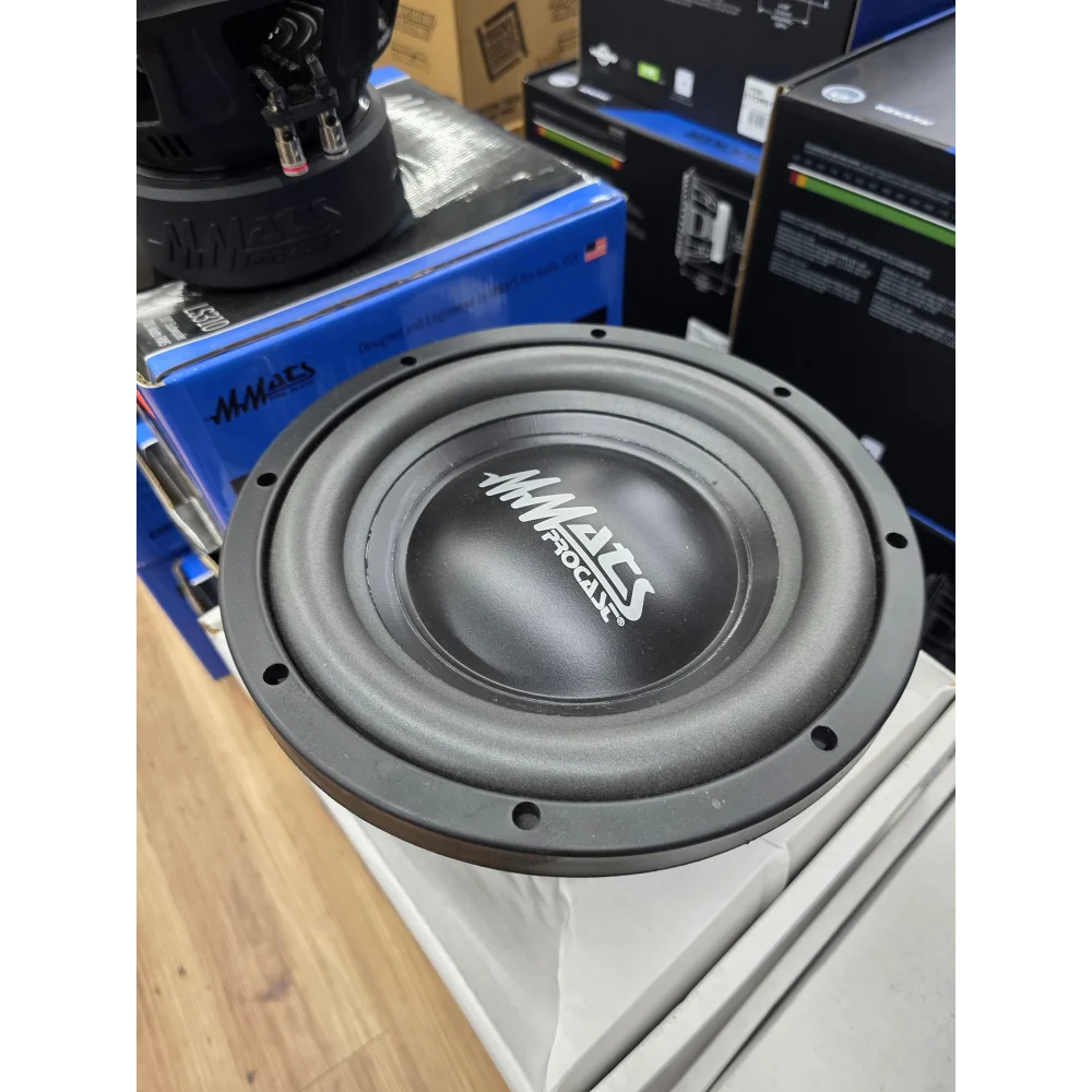 (open Box) Mmats Pro Cast 10’’ Dvc 4 Ohm Subwoofer 700