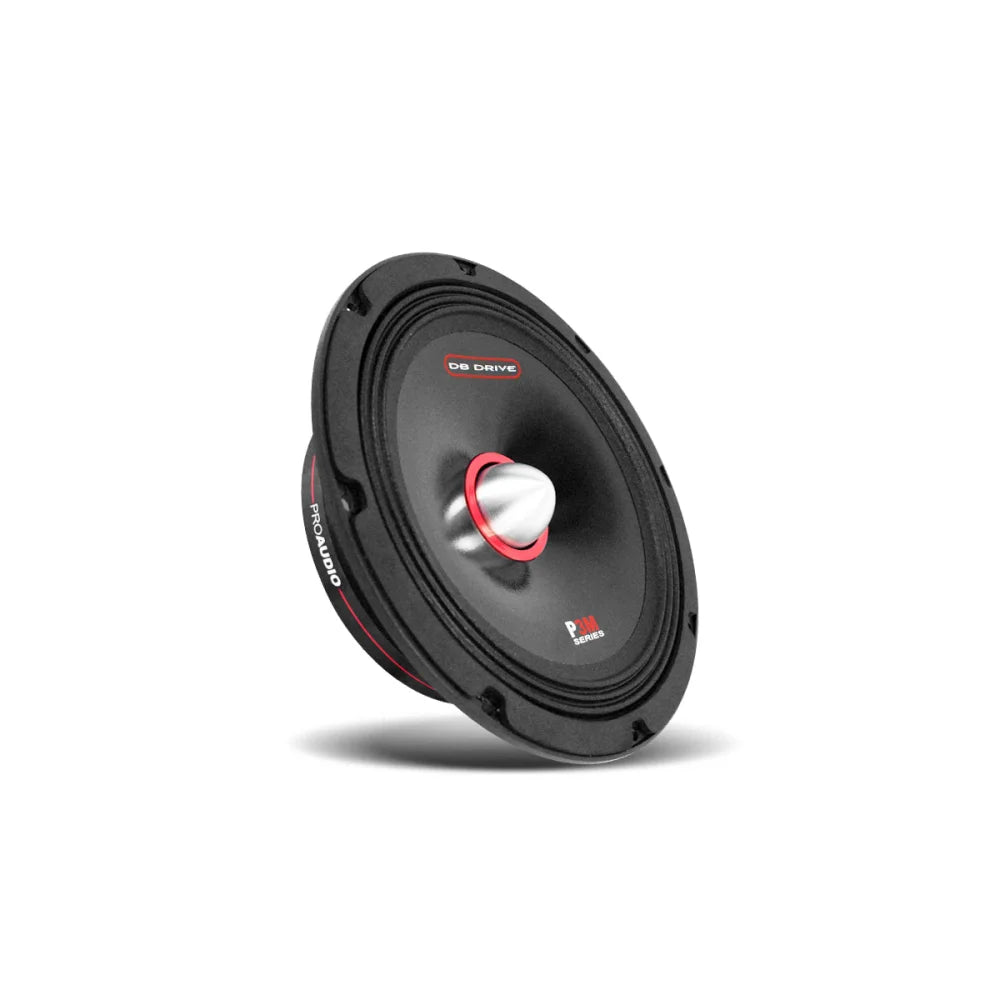 P3m 8c: 8’’ Shallow Mount Pro Audio Midrange - Sms Car Audio