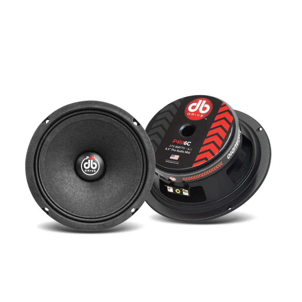 P4m 6c: 6.5’’ Pro Audio Midrange - Sms Car Audio