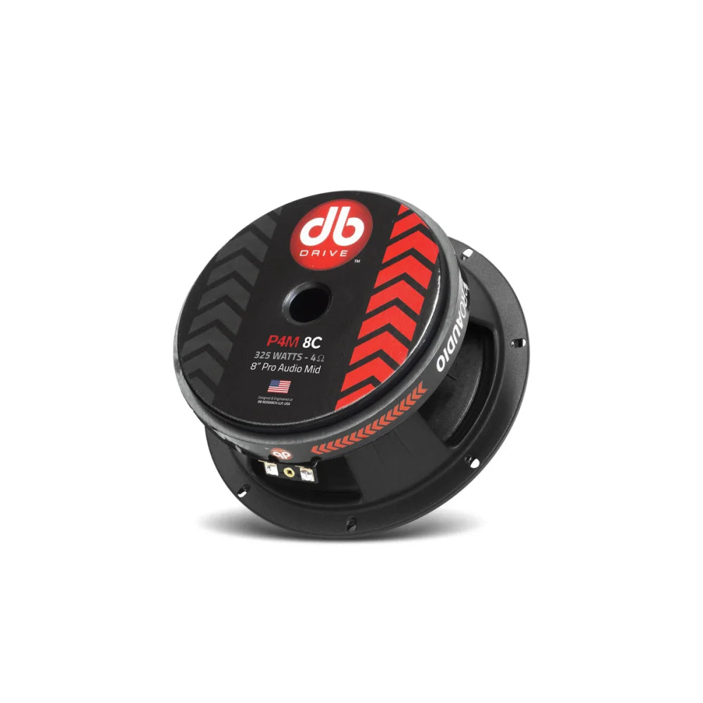 P4m 8c: 8’’ Pro Audio Midrange - Sms Car Audio