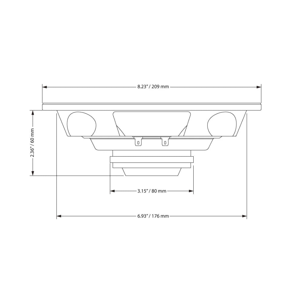 P5m 8neo: 8’’ Neo Pro Audio Midrange - Sms Car Audio