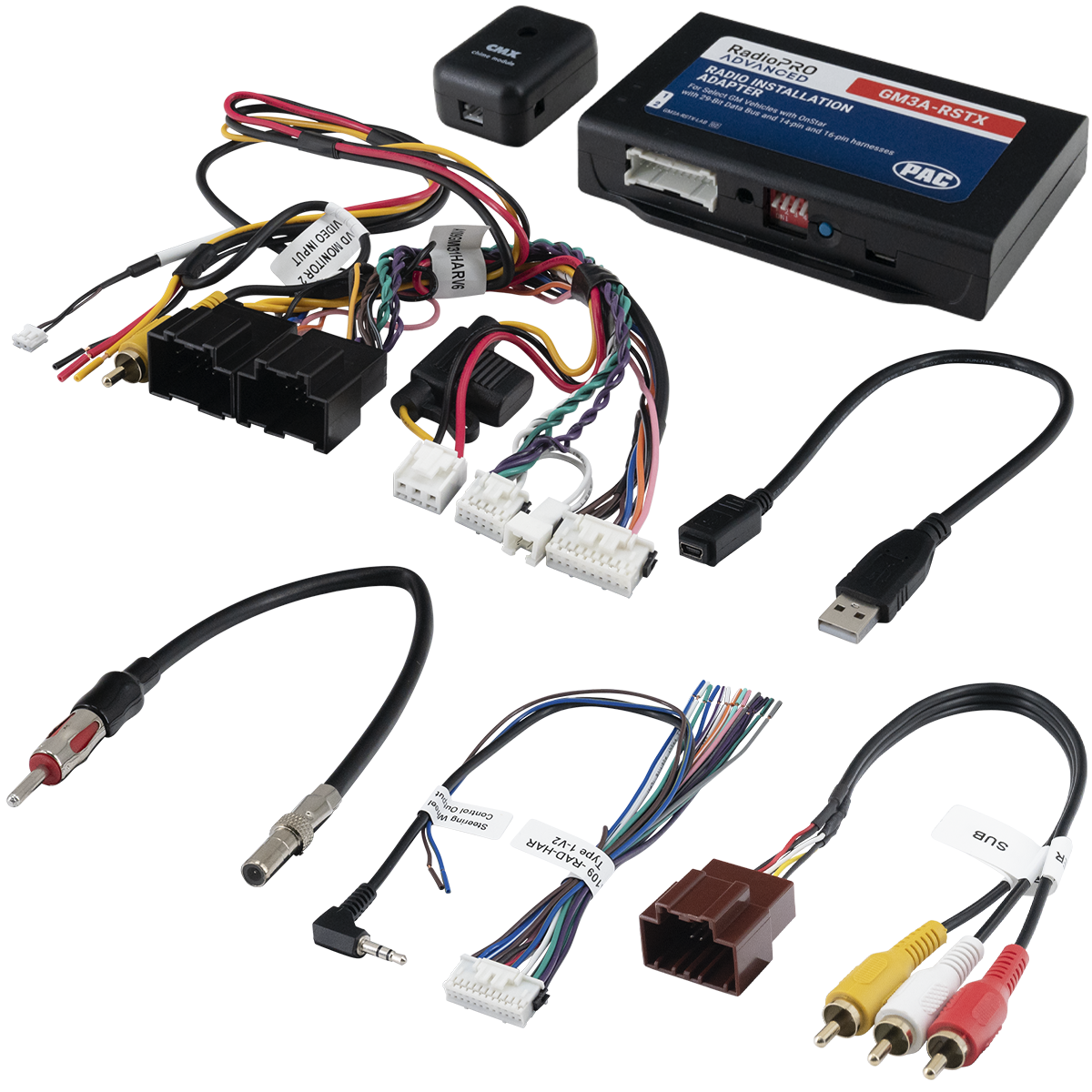 PAC GM3A-RSTX RadioPRO Advanced GM LAN 29-bit radio replacement interface