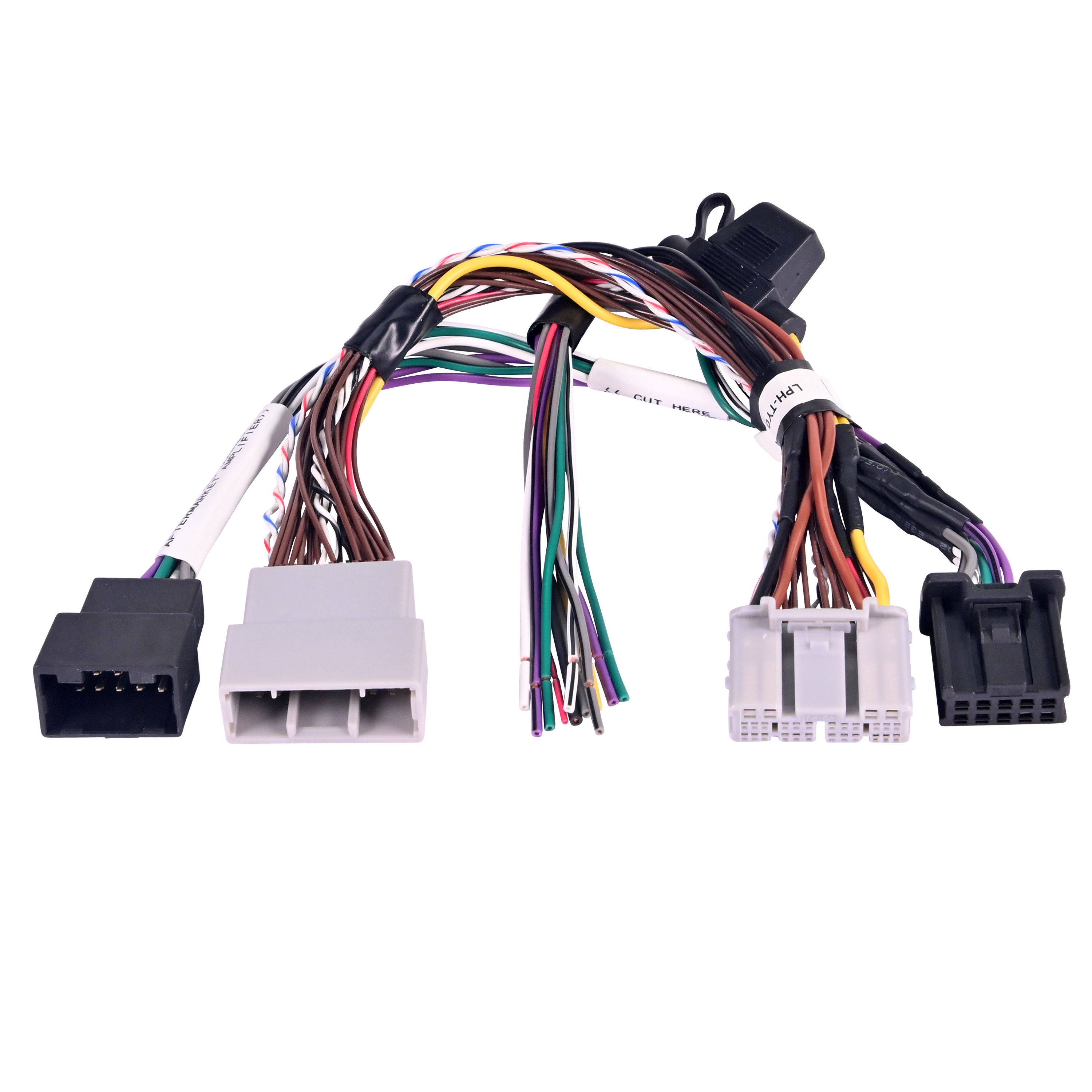 PAC LPHTY02 Toyota non-amplified integration harness additional connector view
