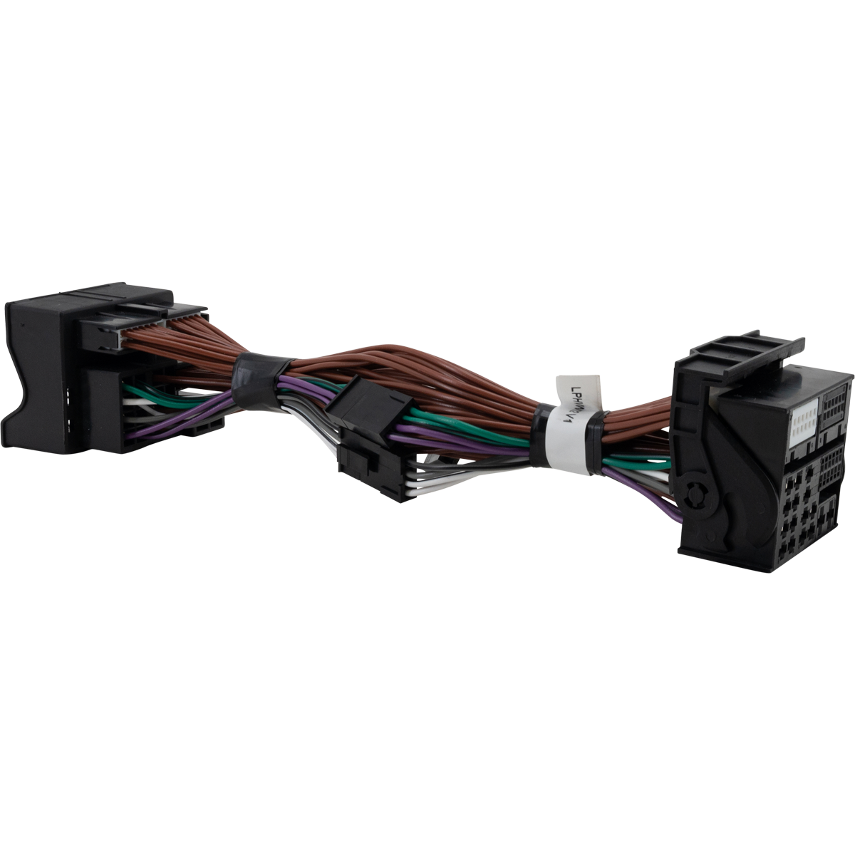PAC LPHVW02 European non-amplified integration harness connector and wiring view