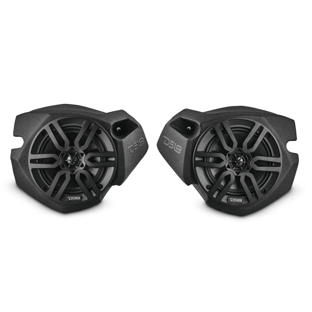 Polaris Rzr Front Kick Panel Pods with 6.5” Active Speakers