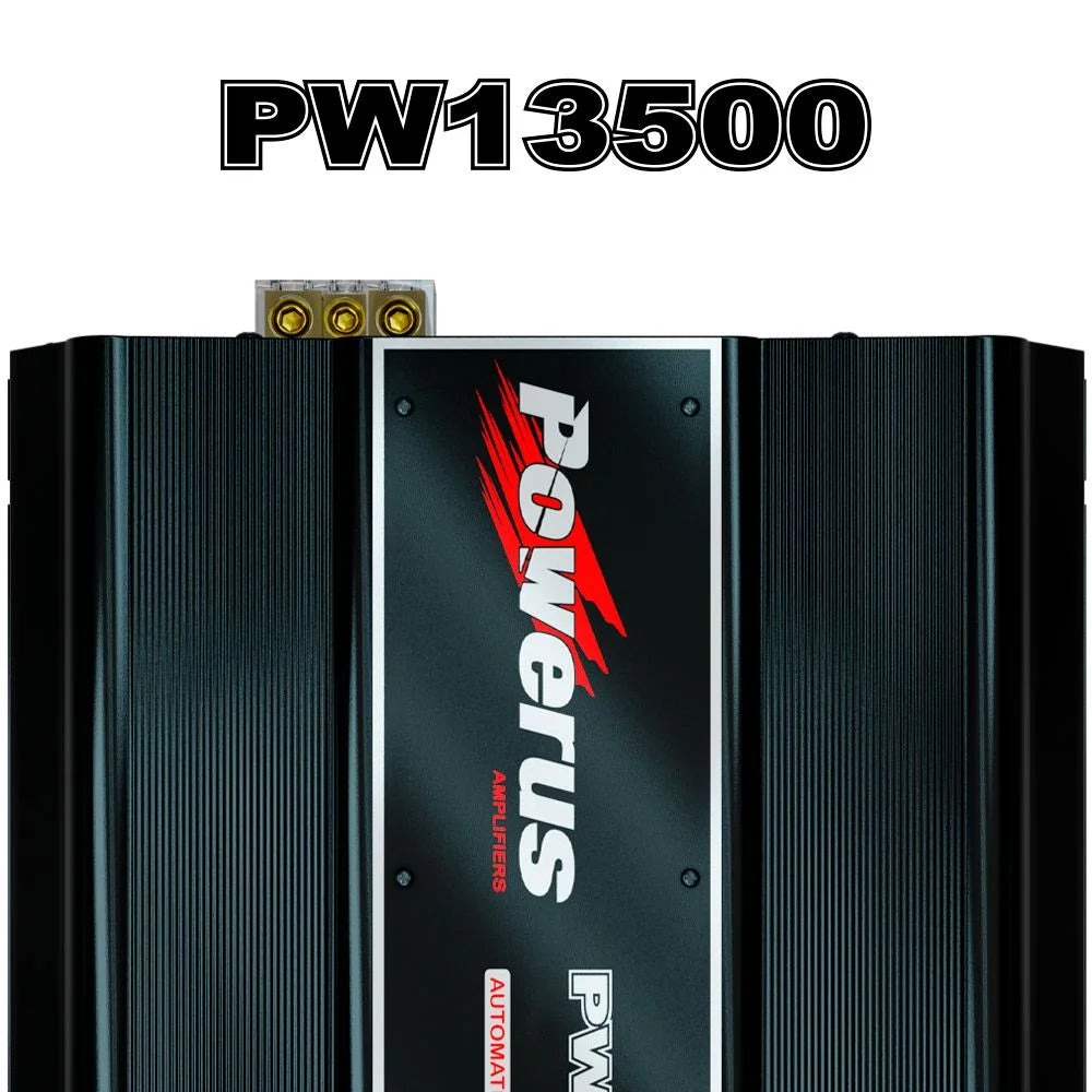 Powerus Pw13500 Amplifier 1-ohm 15850w Rms 1-channel