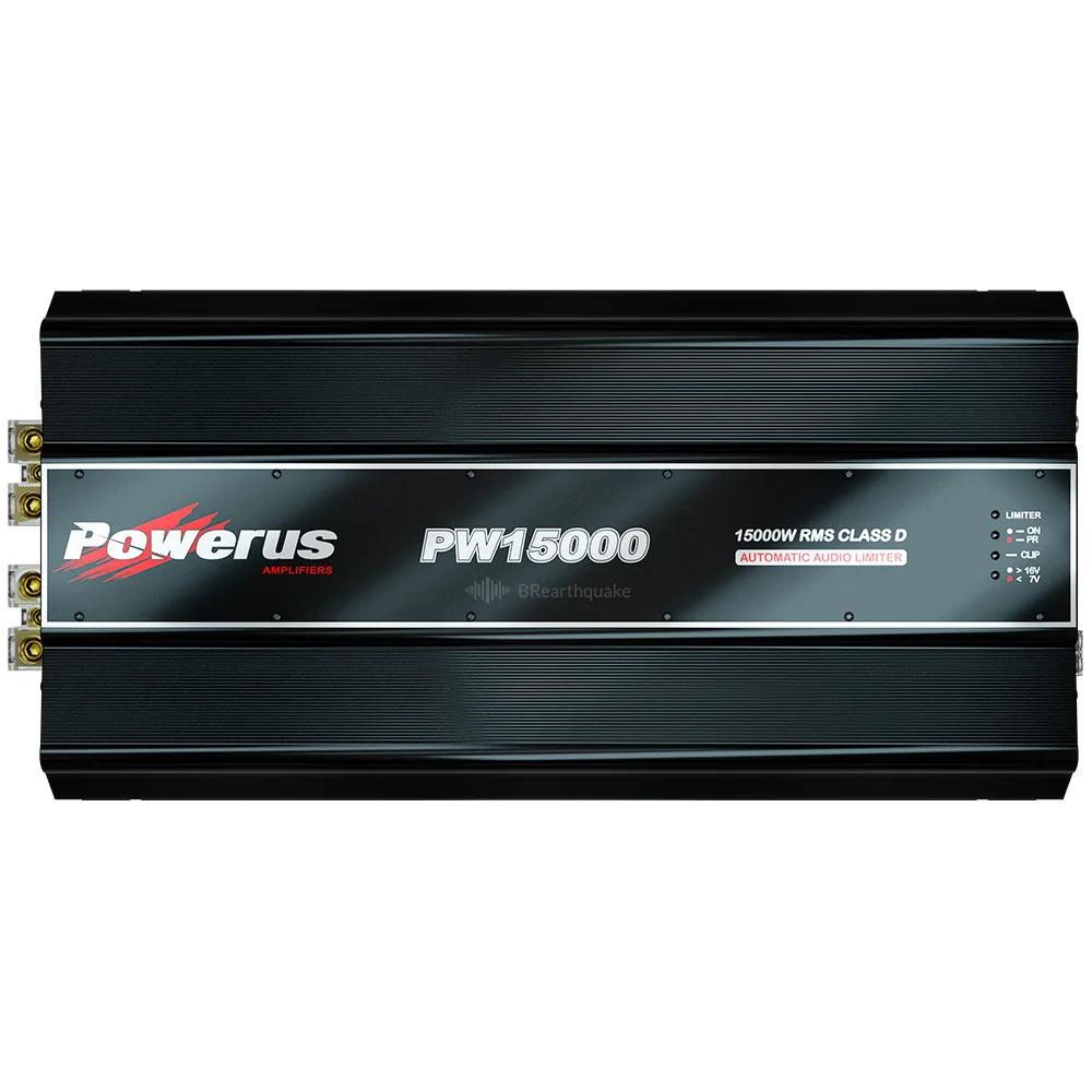 Powerus Pw15000 Amplifier 2-ohm 17150w Rms 1-channel - Sms