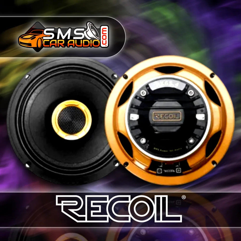 Recoil Audio Px65.4 Pro Neo Coaxial Speakers Pair - Recoil