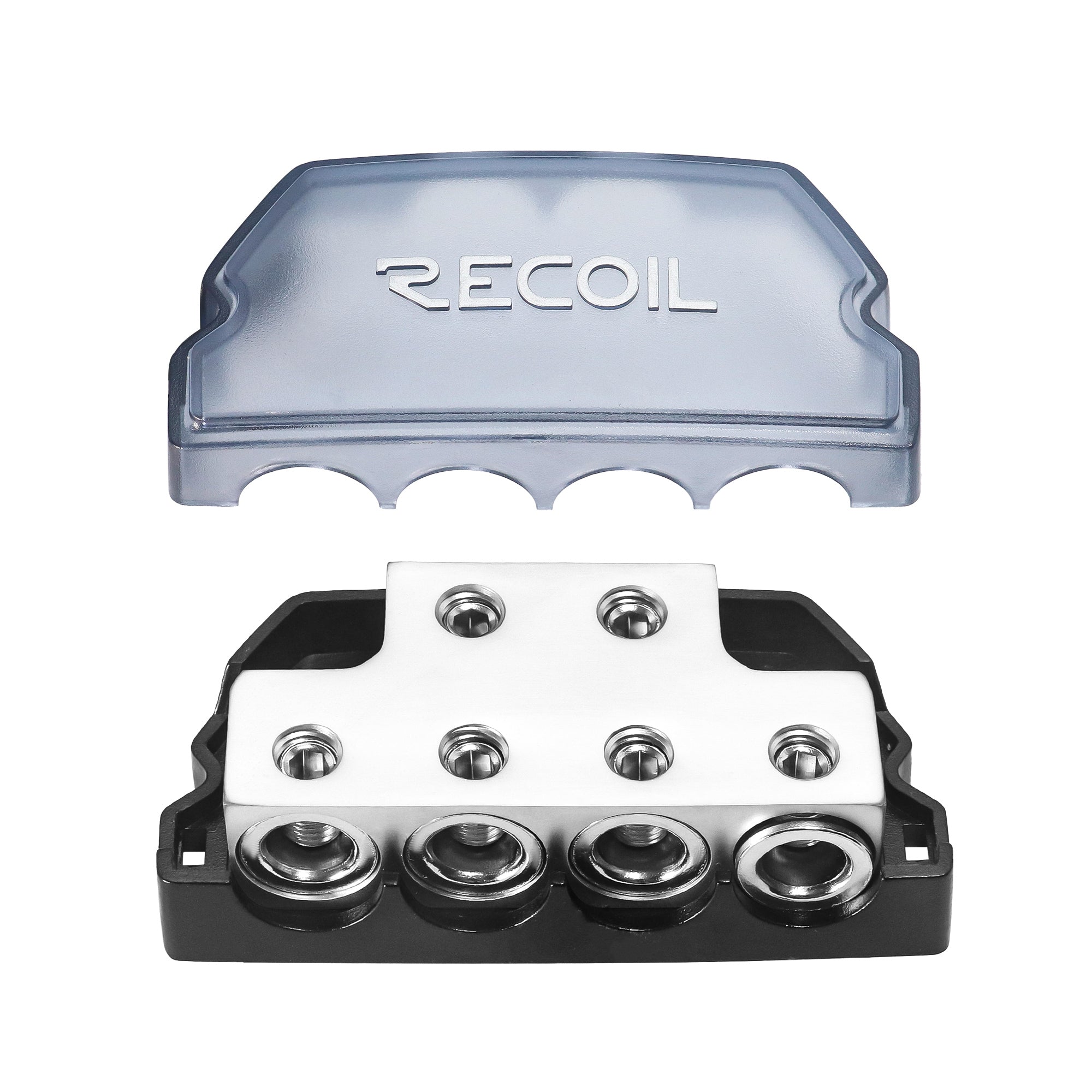 Recoil BDB24 6-way 0/2/4 gauge power distribution block