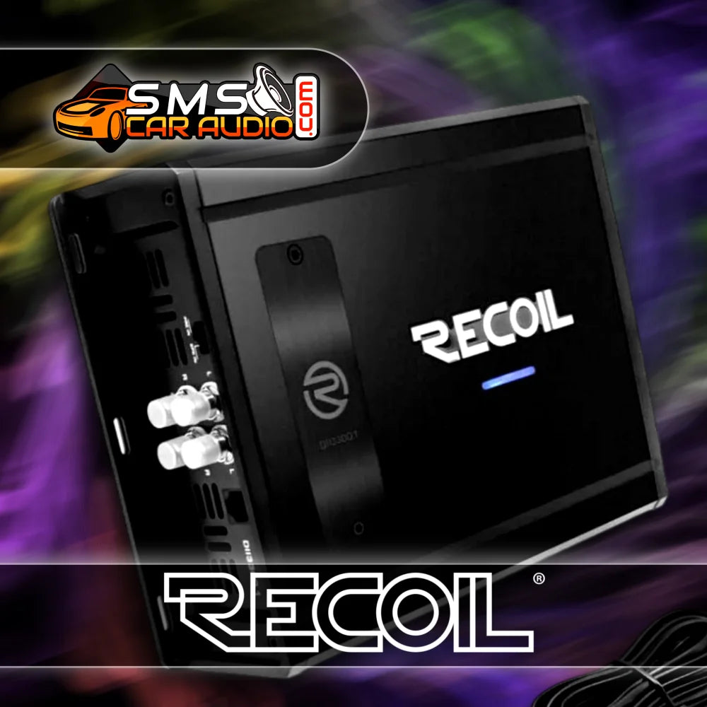 Recoil Dii3300.1 3300 Watt 1 Channel Amplifier Ohm Stable