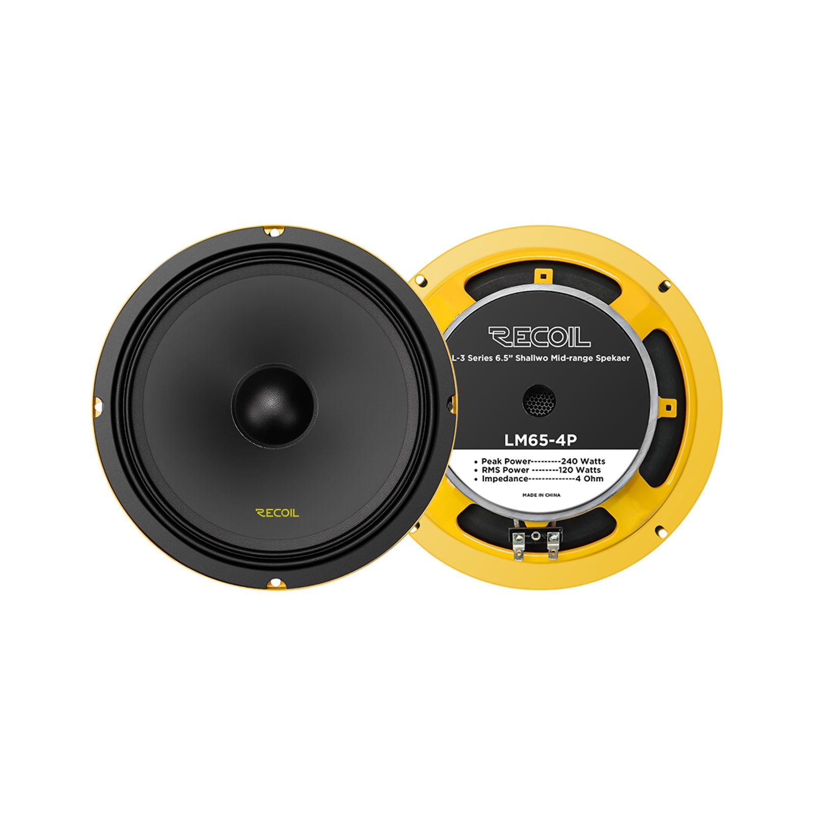 Recoil LM65-4P 6.5-inch L3 pro midrange speaker