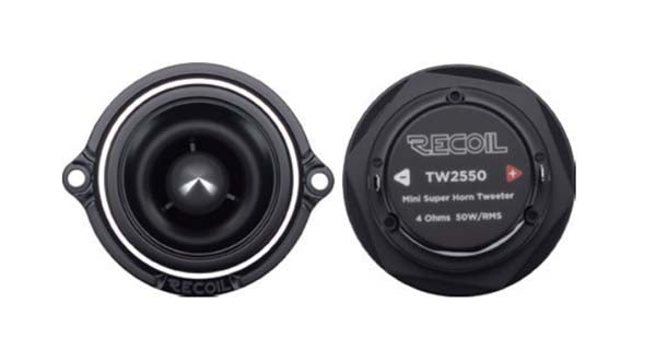 Recoil TW2550 2.5-inch high-output super tweeter