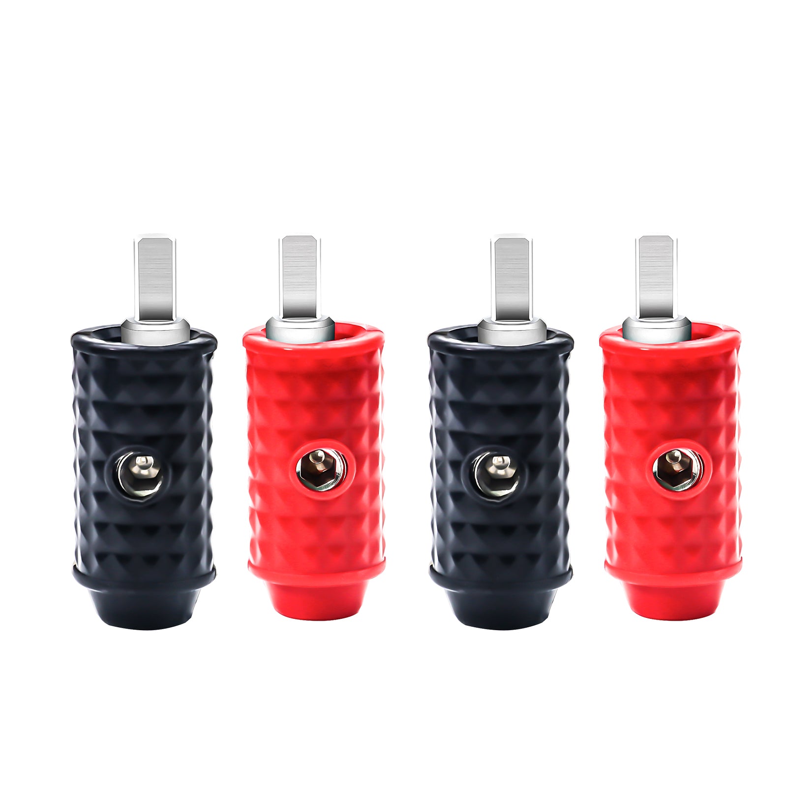 Recoil WR04Q 1/0 AWG to 4 AWG Amplifier Input Reducers Two Pair