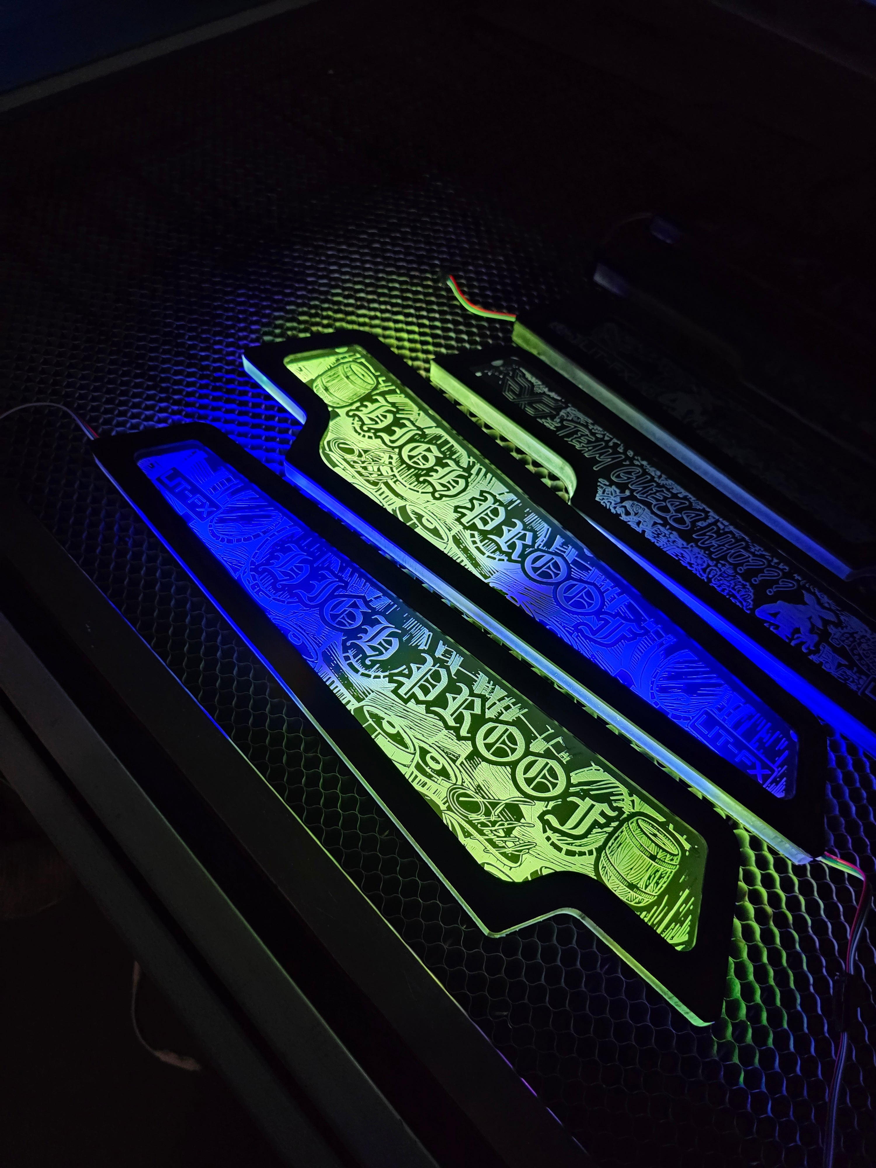 Lit-FX Jeep Series JKU Front Seat Side Covers - Pair product image at SMS Car Audio