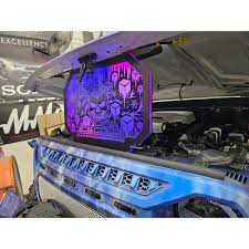 Lit FX LED HOOD PROP - CUSTOM ENGRAVED FOR Jeep SHOW BUILDS product image