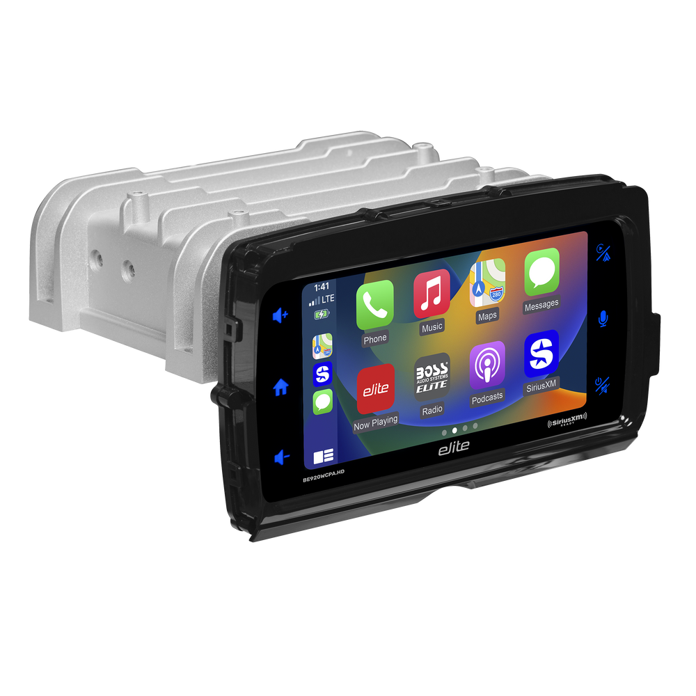BOSS Elite BE920WCPA.HD 7-Inch Harley-Davidson Radio front view