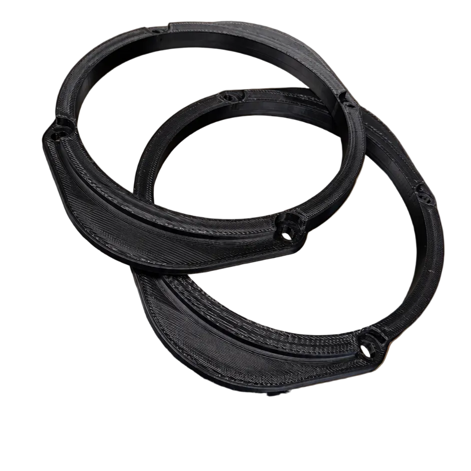 SMS Precision 6x8 and 5x7 to 6.5-inch speaker adapter pair