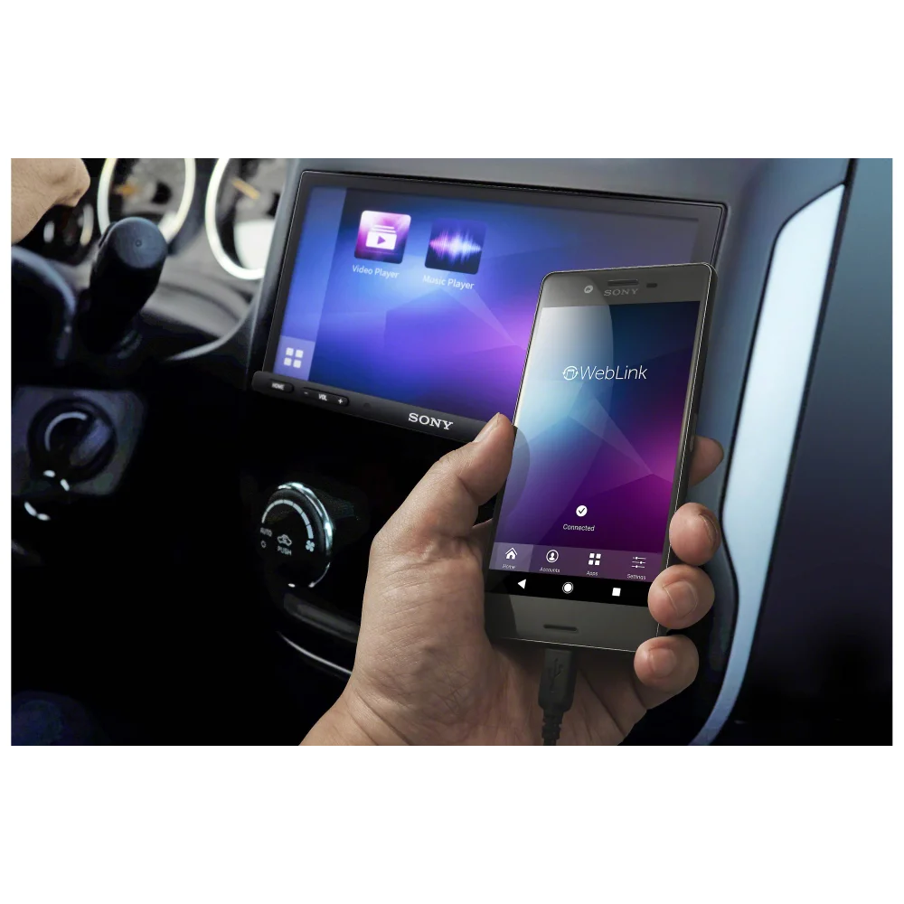 Sony Xav-ax7000 6.95’’ 2-din Apple Carplay & Android Auto