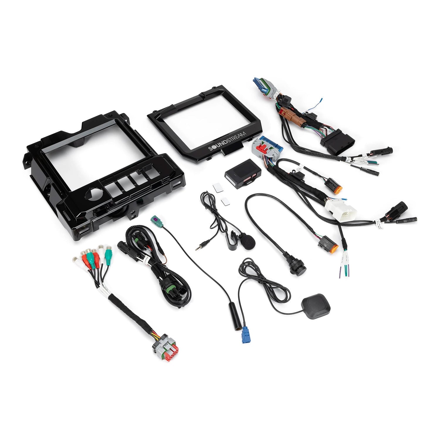 Soundstream SS.1824 Polaris Slingshot Head Unit connection view