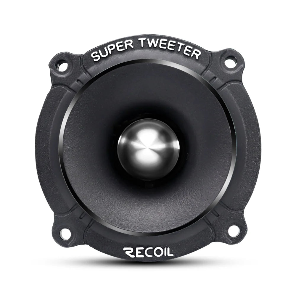 🔊 Recoil Tw250 – High Compression Bullet Super Tweeter Pair