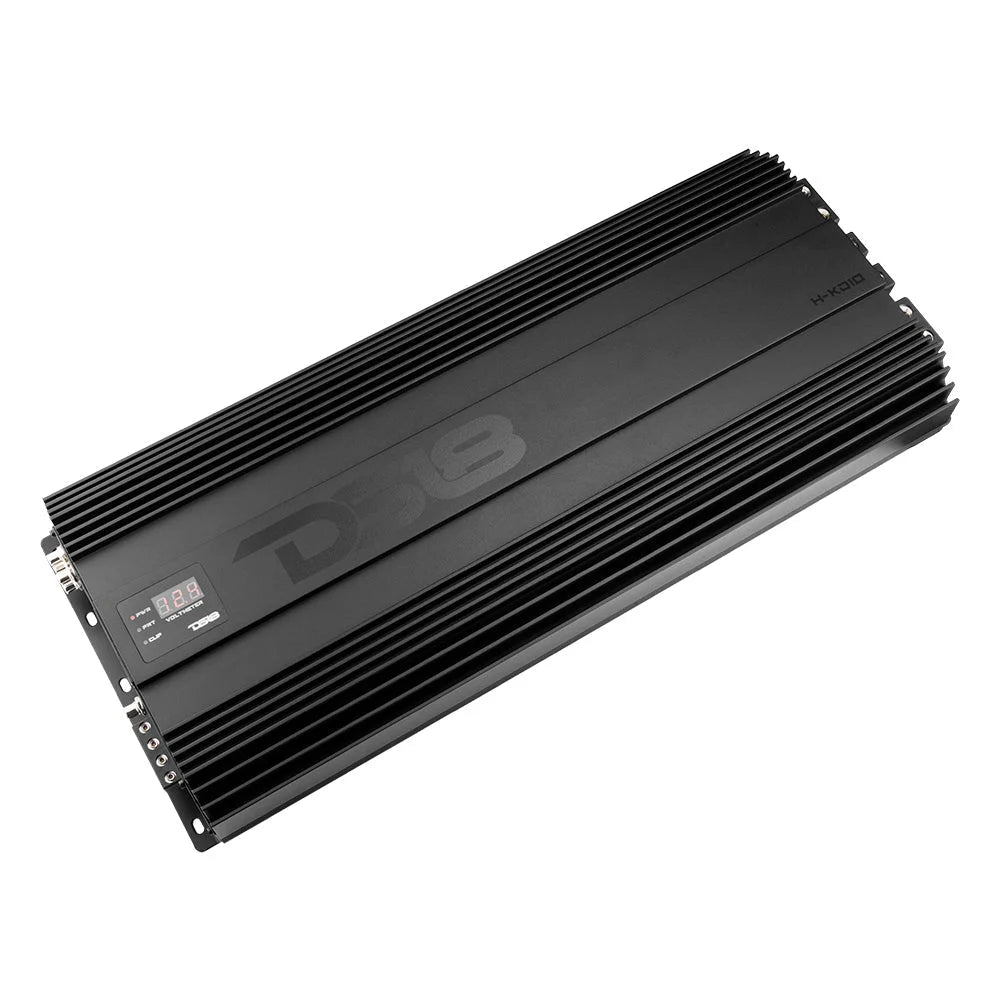 (used) Hooligan Ko Black 1-channel Amplifier with Voltmeter