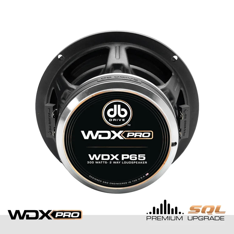 Wdx P65: Pro 6.5 In. 2-way Loudspeaker - Speaker Db Drive