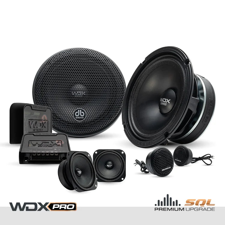 Wdx P65c3: Pro 6.5 In. 3-way Component Loudspeaker