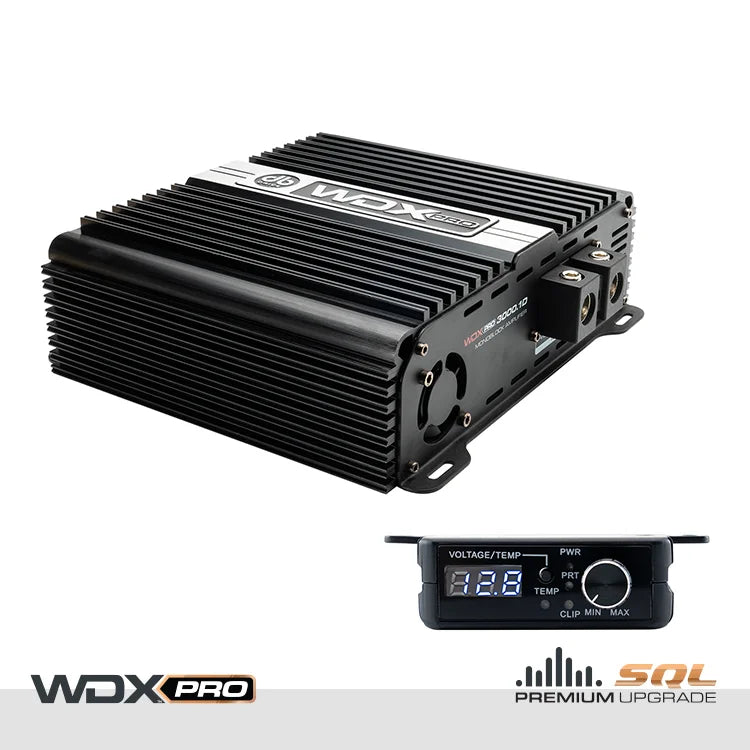 Wdx Pro3000.1d: Mono Full-range Class d Amplifier - Db Drive