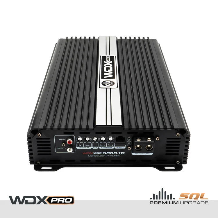 Wdx Pro5000.1d: Mono Full-range Class d Amplifier - Db Drive