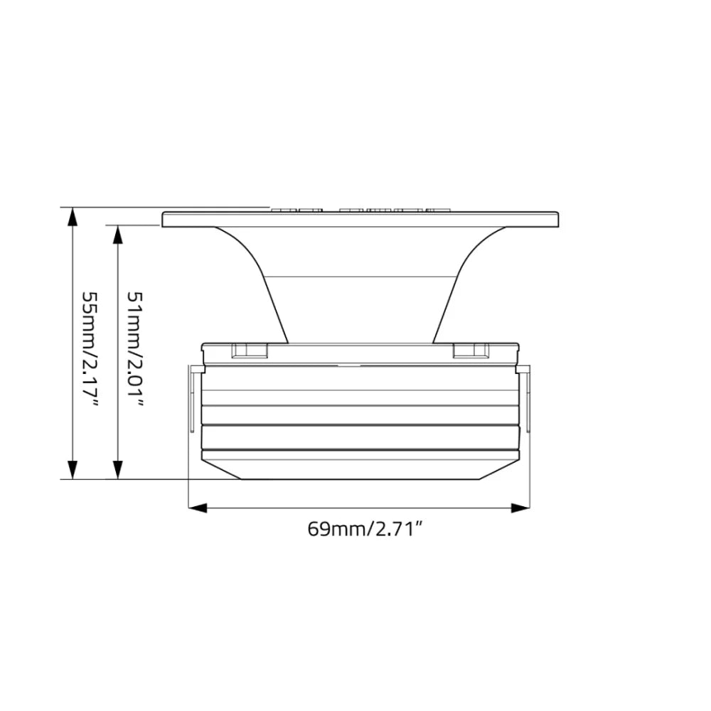 Wdx1.5ntw: 1.5’’ Mini Neo Horn Tweeter - Db Drive