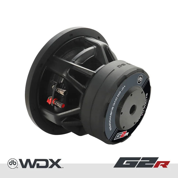 Wdx10g2r.2: 10 In. Dual 2-ohm Subwoofer - Db Drive