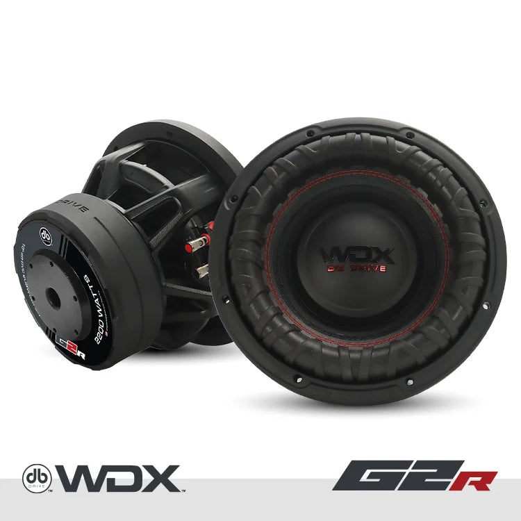 Wdx10g2r.4: 10 In. Dual 4-ohm Subwoofer - Db Drive