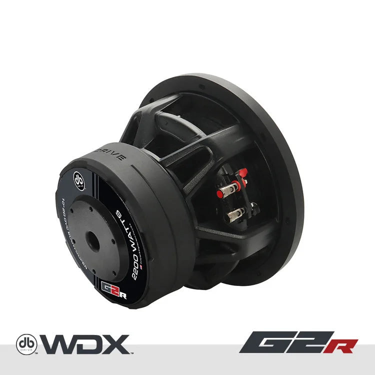 Wdx10g2r.4: 10 In. Dual 4-ohm Subwoofer - Db Drive