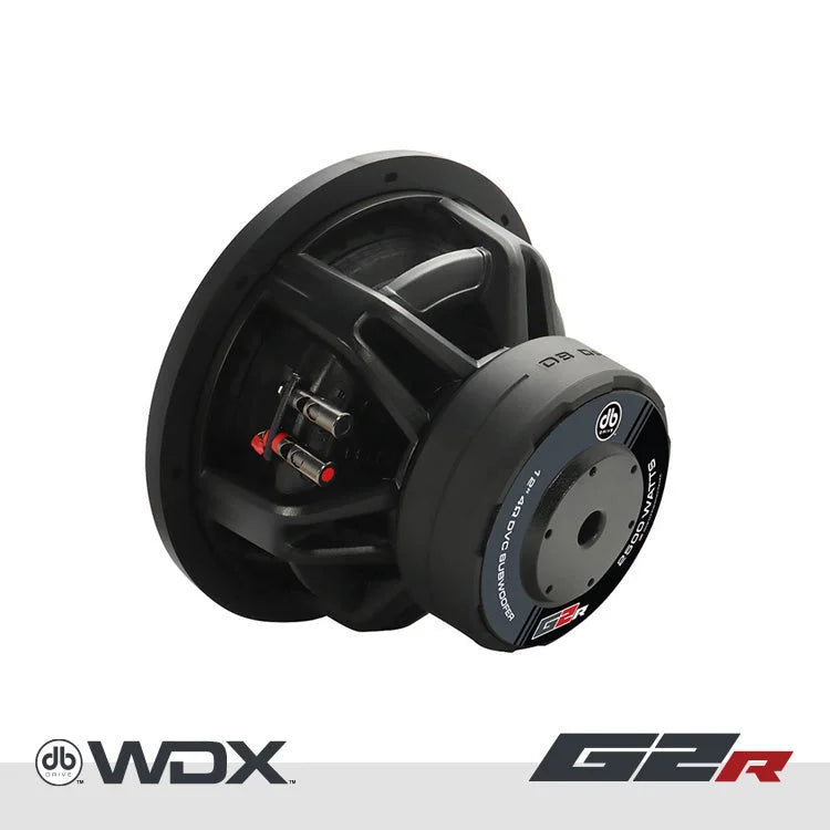 Wdx12g2r.4: 12 In. Dual 4-ohm Subwoofer - Db Drive