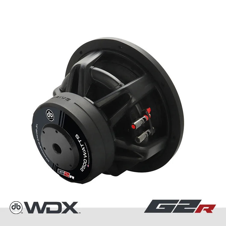 Wdx12g2r.4: 12 In. Dual 4-ohm Subwoofer - Db Drive