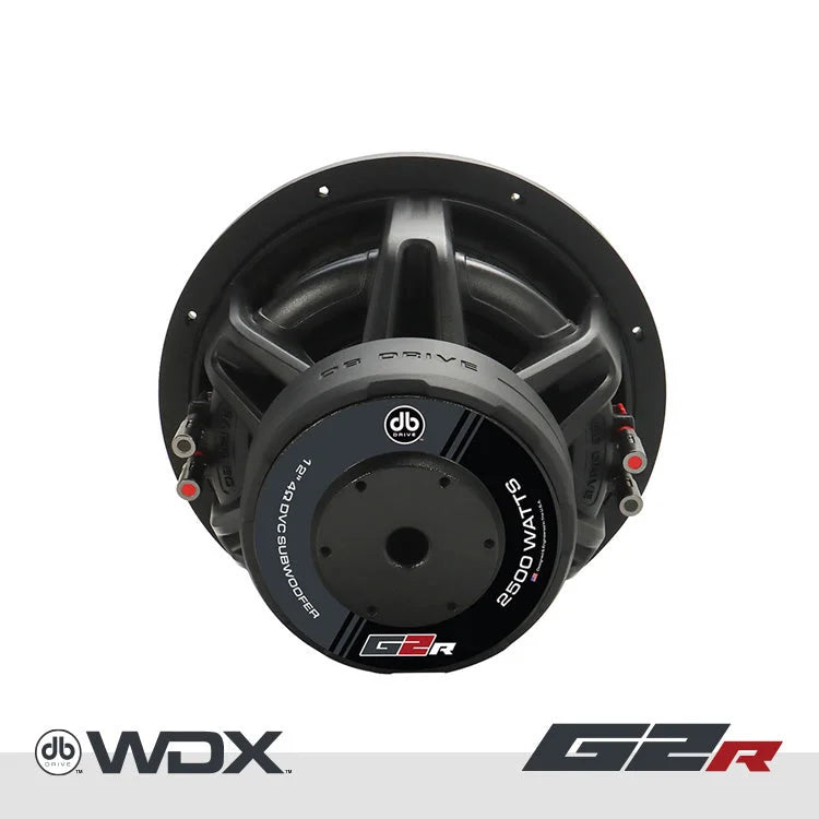 Wdx12g2r.4: 12 In. Dual 4-ohm Subwoofer - Db Drive