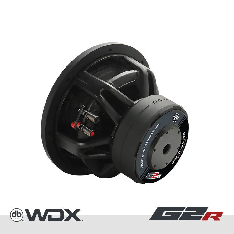 Wdx12g2r.4: 12 In. Dual 4-ohm Subwoofer - Db Drive