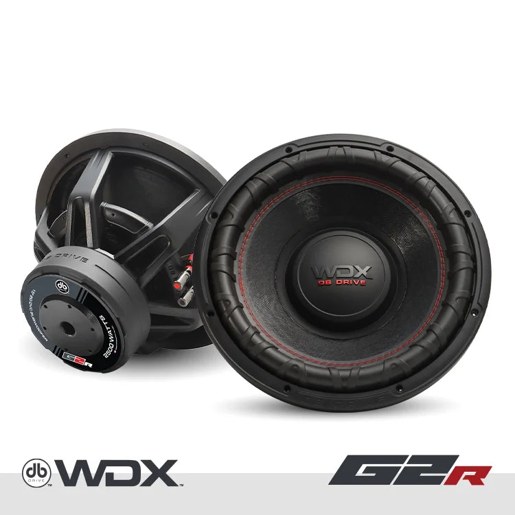 Wdx15g2r.2: 15 In. Dual 2-ohm Subwoofer - Db Drive