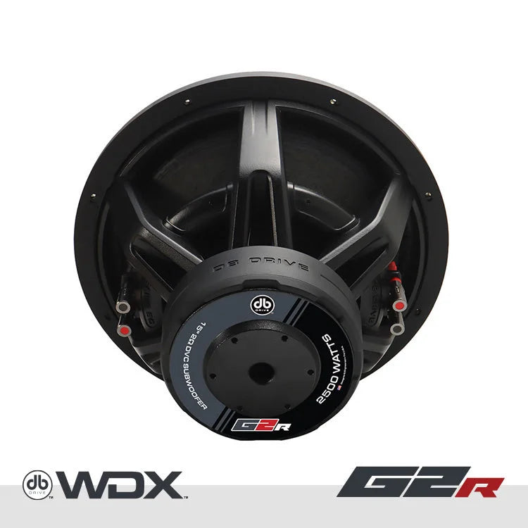 Wdx15g2r.4: 15 In. Dual 4-ohm Subwoofer - Db Drive