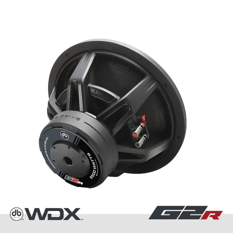 Wdx15g2r.4: 15 In. Dual 4-ohm Subwoofer - Db Drive