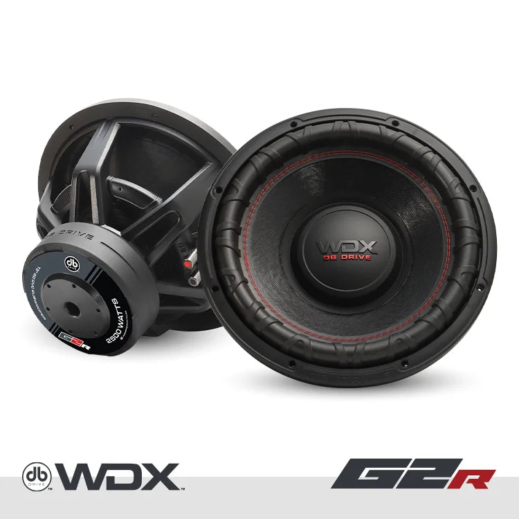 Wdx15g2r.4: 15 In. Dual 4-ohm Subwoofer - Db Drive
