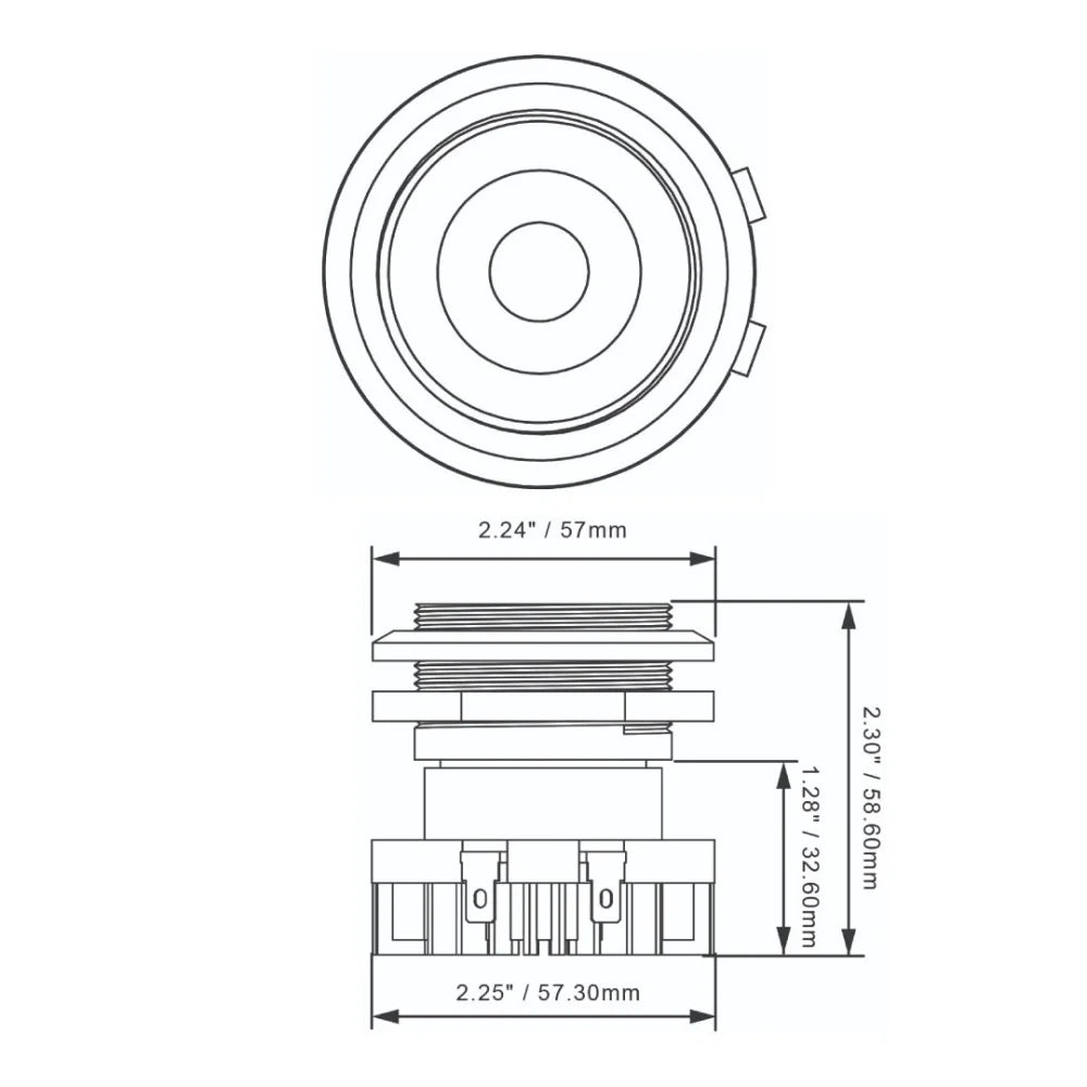 Wdx2nb: Pro Audio Bullet Tweeter - Db Drive