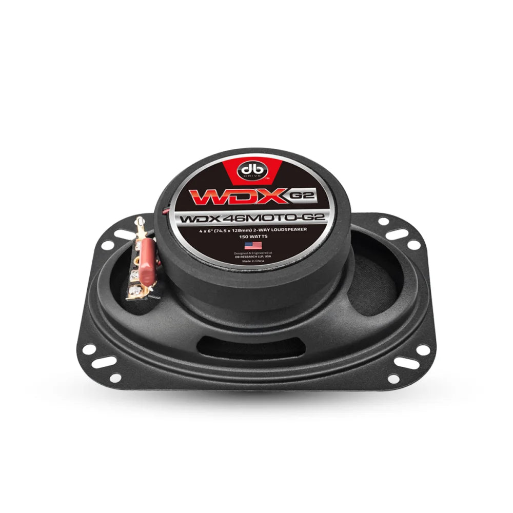 Wdx46moto-g2: 4’’×6’’ Moto 2-way Loudspeaker (1 Pair)