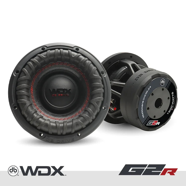 Wdx6.5g2r.2: 6.5 In. Dual 2-ohm Subwoofer - Db Drive