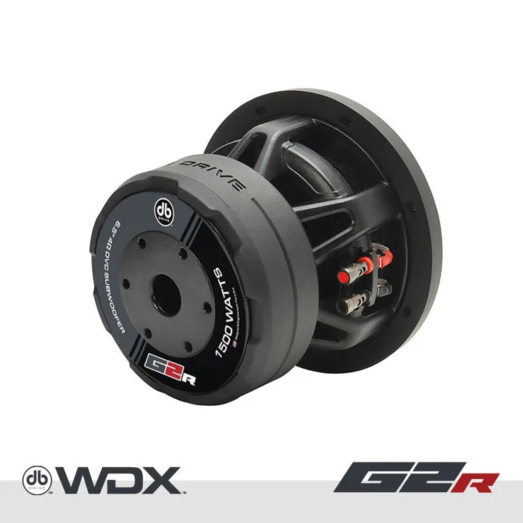 Wdx6.5g2r.4: 6.5 In. Dual 4-ohm Subwoofer - Db Drive