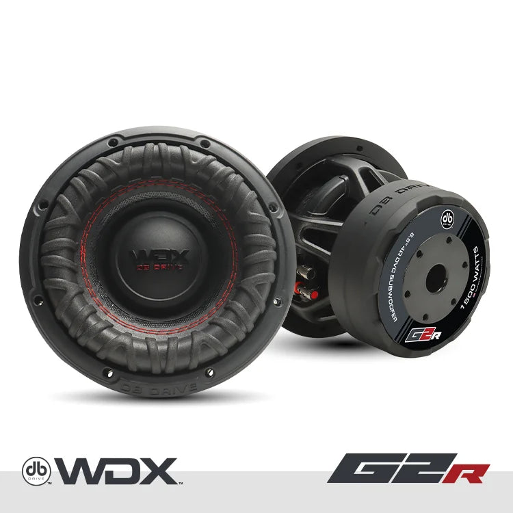 Wdx6.5g2r.4: 6.5 In. Dual 4-ohm Subwoofer - Db Drive